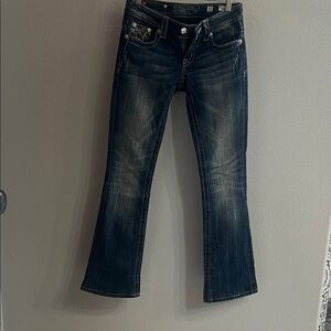 Miss Me Dark Blue Boot Cut Jeans